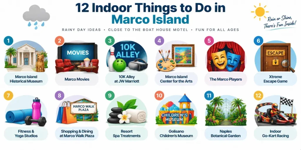 12 Indoor Picks for Stuff to Do in Marco Island