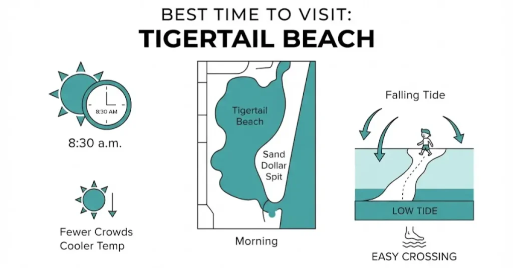 Best Time to Visit Tigertail Beach