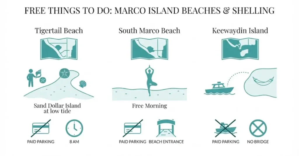 Free Things to Do in Marco Island: Beaches and Shelling